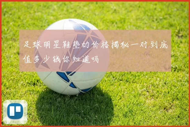 足球明星鞋垫的价格揭秘一对到底值多少钱你知道吗