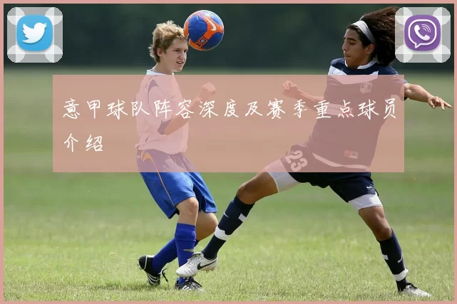 意甲球队阵容深度及赛季重点球员介绍