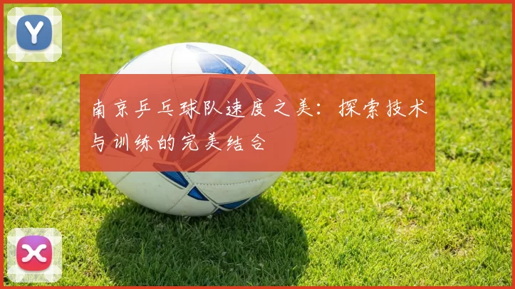 南京乒乓球队速度之美：探索技术与训练的完美结合